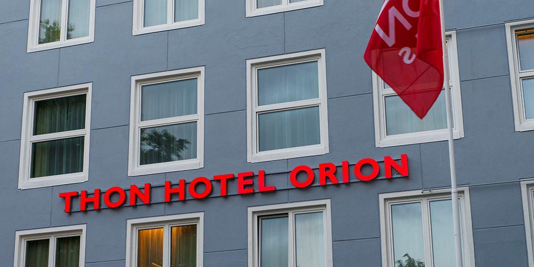 Thon Hotel Orion Bergen Esterno foto